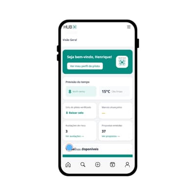 CallDrone HUB — Plataforma para pilotos